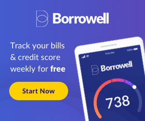 Borrowell Credit Score and Report Banners