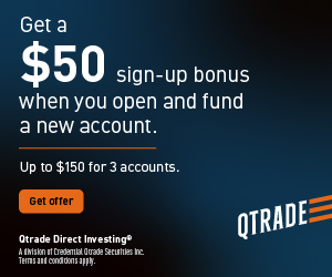 Get 50 Free Trades with Qtrade